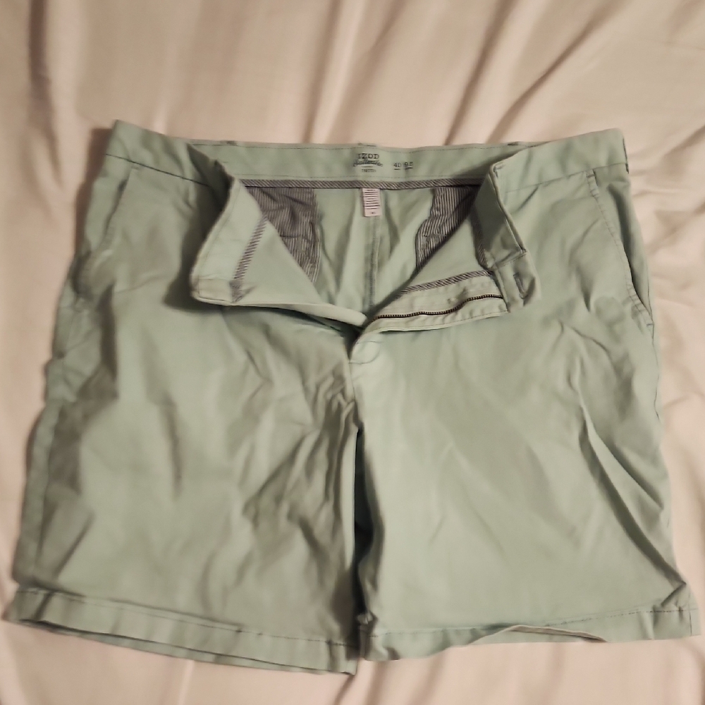 Mint Green Casual Shorts